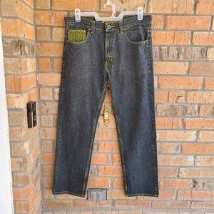 BG Blue Gear Men's Straight Leg Jeans Dark Wash Size 34W X 32L